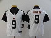 Youth Nike Bengals 9 Joe Burrow Black 2020 NFL Draft First Round Pick Color Rush Limited Jersey